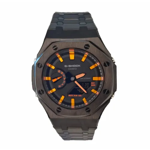 CASIO Men Liquid Crystal/Analog Dual Display Series Black Watch