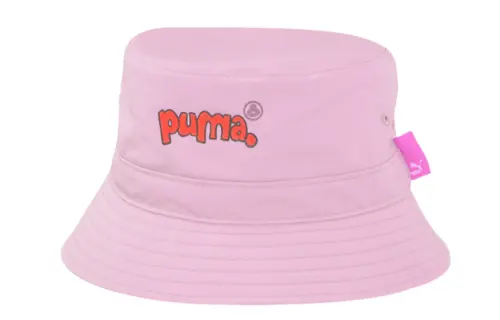 PUMA Polyester Bucket Hats Unisex Pink