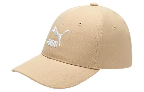 PUMA Polyester, Viscose, Elastane, Cotton Baseball Caps Kids' Beige
