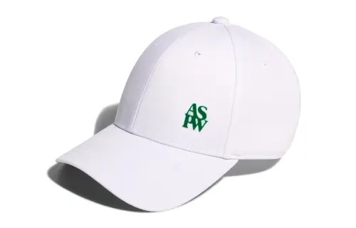 Adidas Recycled Polyester, Elastane Baseball Caps Unisex White