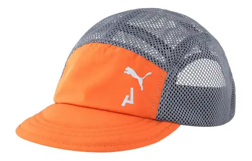 PUMA Polyester Baseball Caps Unisex Orange