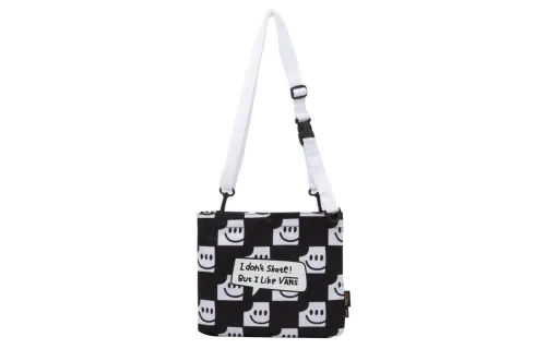 Vans Polyester Handbag Regular Unisex Black/White