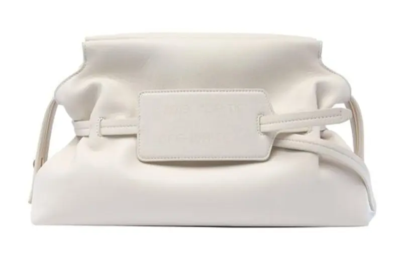 OFF-WHITE Zip Tie Logo Patch Clutch Bag