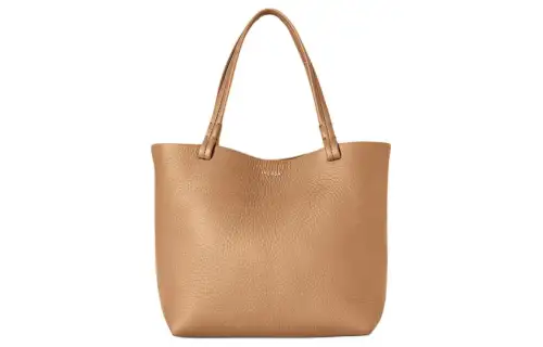 THE ROW Park Tote Grain Calfskin Tote Bag, Shopping Bag, Shoulder Bag, Crossbody Bag, Handbag Small Women's Cinnamon