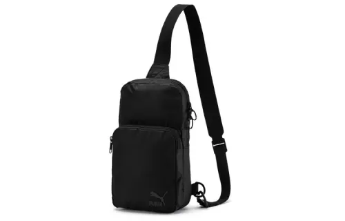 PUMA Fabric Shoulder Bag Mini Unisex Black