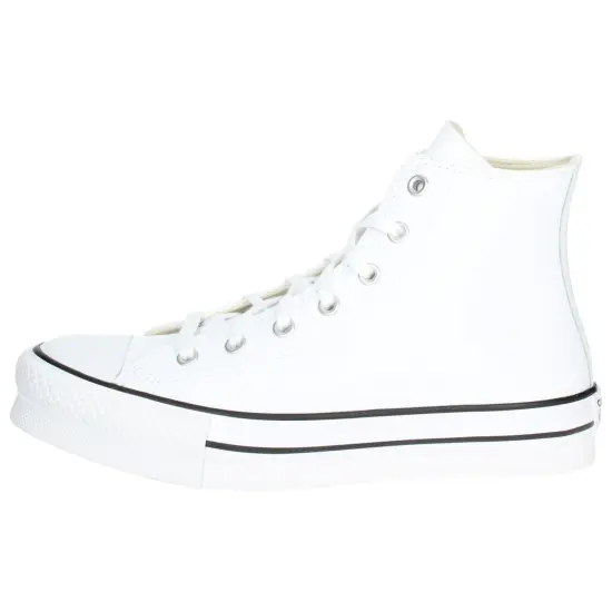 Converse Chuck Taylor All Star Eva Lift Hi Leather White Natural Ivory Women's