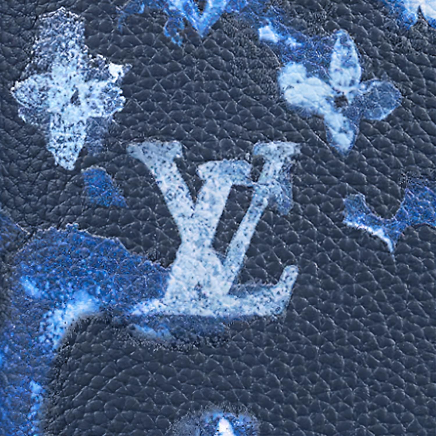 Мужской кошелек Louis Vuitton Summer (голубой) — фото 6