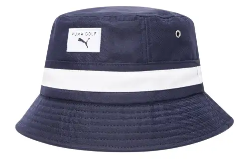 PUMA Polyester Bucket Hats Men's Blue