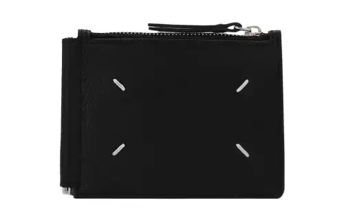 Maison Margiela Four Stitch Detailed Zipped Wallet