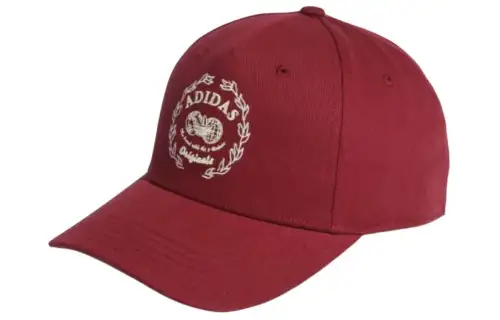 Adidas Originals Cotton Baseball Caps Unisex Red