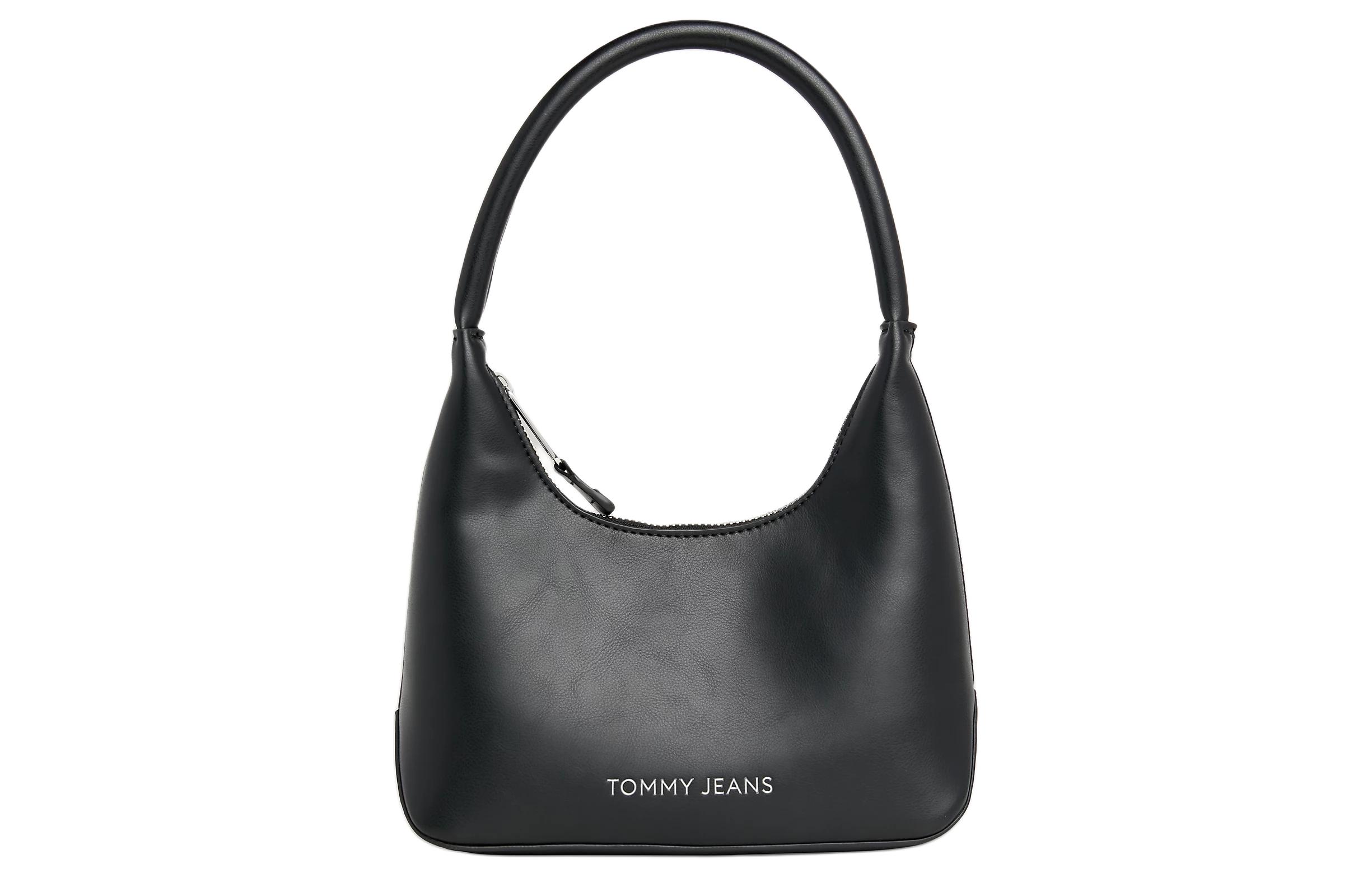 Tommy Hilfiger Polyurethane Shoulder Bag Small Women's Black