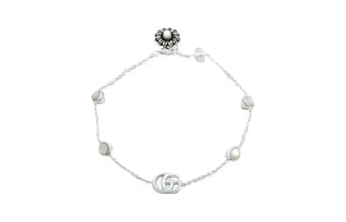 GUCCI Gg Marmont Flower Bracelet