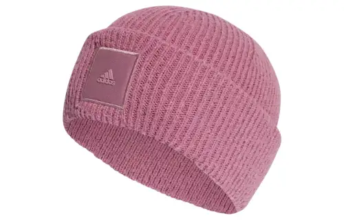 Adidas Recycled Polyester, Polyacrylic Acid Beanies Women's Pink