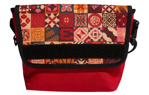 Adidas Polyester Shoulder Bag, Crossbody Bag Regular Unisex Red