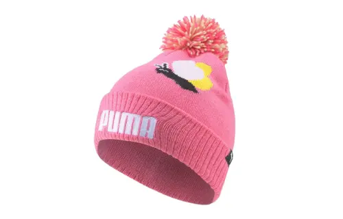 PUMA Acrylic, Polyamide, Elastane Beanies Kids' Pink
