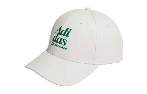 Adidas Recycled Polyester Baseball Caps Unisex White
