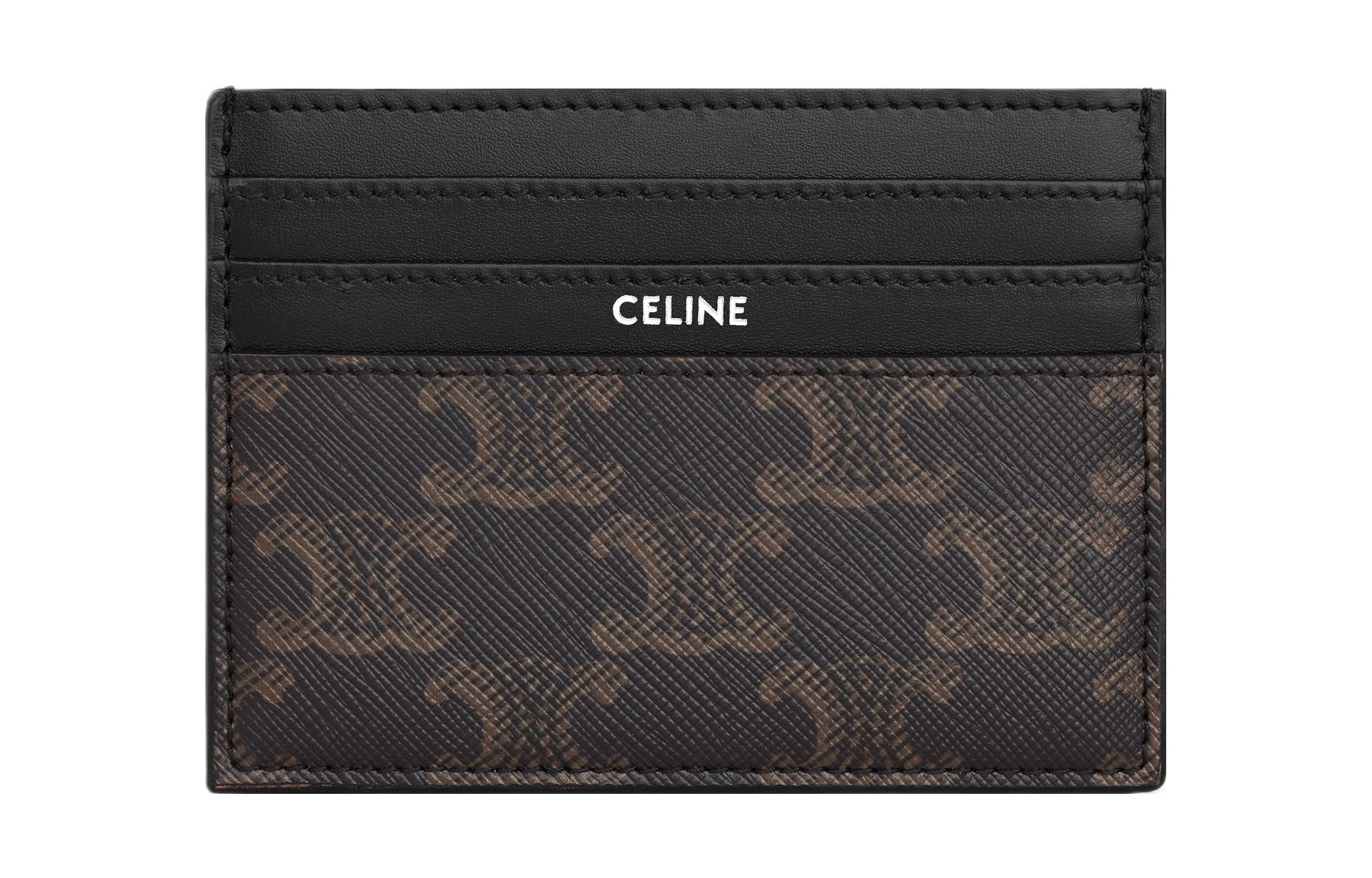 Мужская сумка CELINE Triomphe (черная)