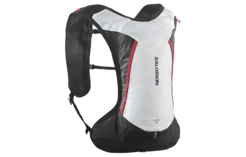 SALOMON 4L Mountaineering Bag, Outdoor Backpack Nylon White & Black Unisex