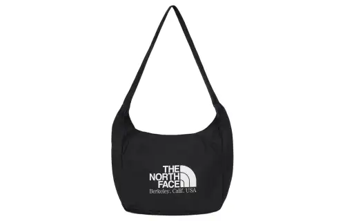 THE NORTH FACE 20L One Shoulder Crossbody Outdoor Bag Polyester Black Unisex