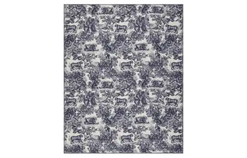 DIOR Knit Scarves Women's Marine Blue