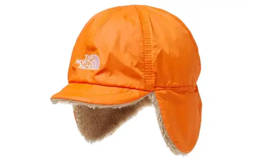 THE NORTH FACE Recycled Nylon Trapper Hats Kids' Orange/Green/Pink