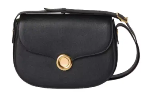 Loro Piana Ghiera Calfskin Handbag, Shoulder Bag, Crossbody Bag Small Women's Black