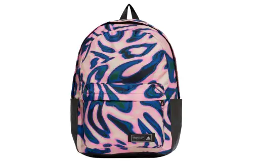 Adidas Recycled Polyester Plain Weave Fabric Backpack Women's Multicolor