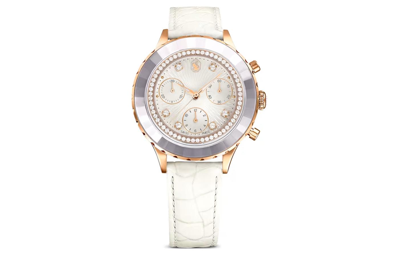Часы Swarovski Octea Chrono (белые)
