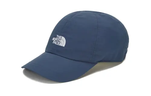 THE NORTH FACE Recycled Nylon Polyester Cotton Baseball Caps Men's Blue/Dark Gray