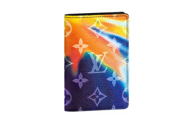 LOUIS VUITTON Pocket Organizer Sunset Monogram Multicolor
