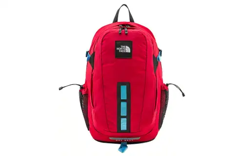 THE NORTH FACE 30L Backpack Double Shoulder Outdoor Bag Nylon Red Unisex
