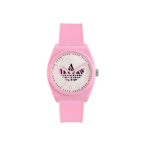 Adidas Originals Wrist Watches Quartz Movement Resin Strap 38mm White Dial Unisex