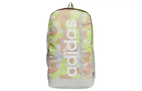 Adidas Recycled Polyester Plain Weave Fabric Backpack Women's Multicolor & Phantom Silver & White