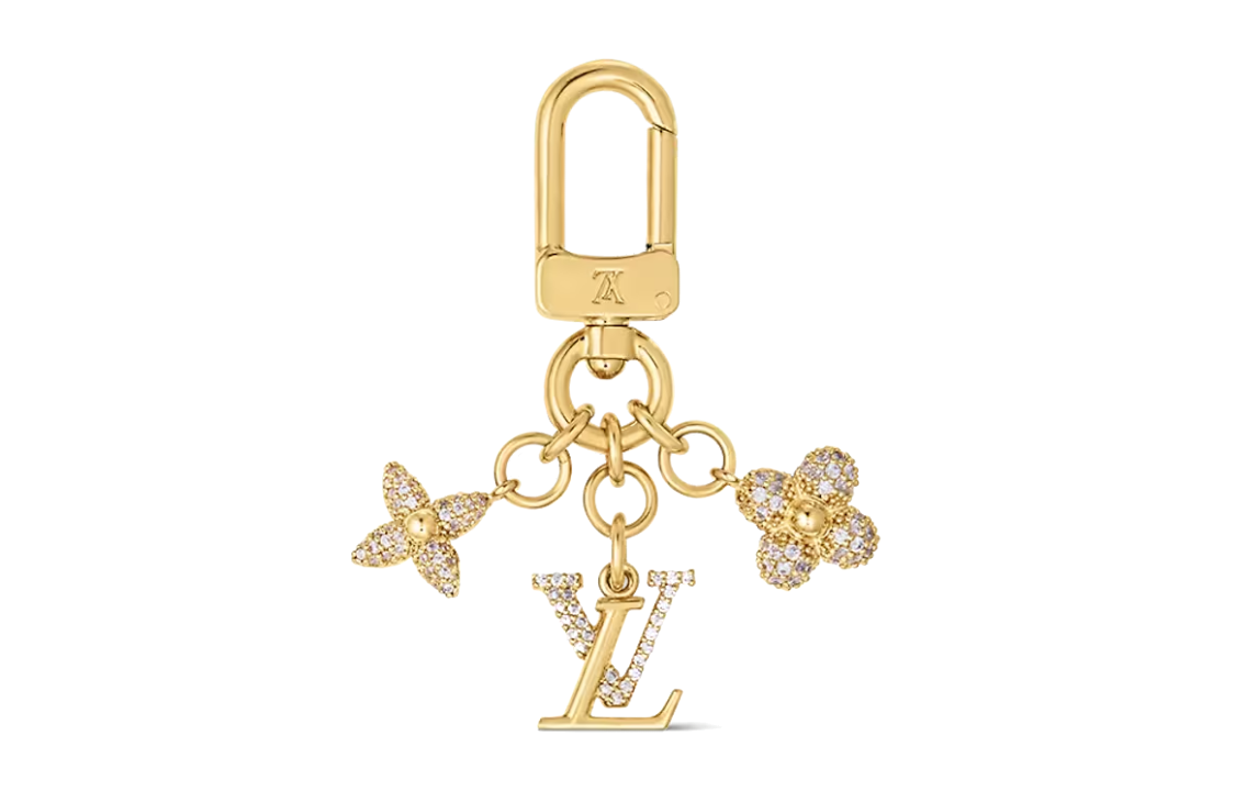 Женский брелок Louis Vuitton LOUIS VUITTON CHARMS (золотой)