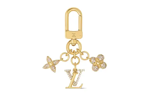 LOUIS VUITTON Micro Charms Lv Iconic Key Holder
