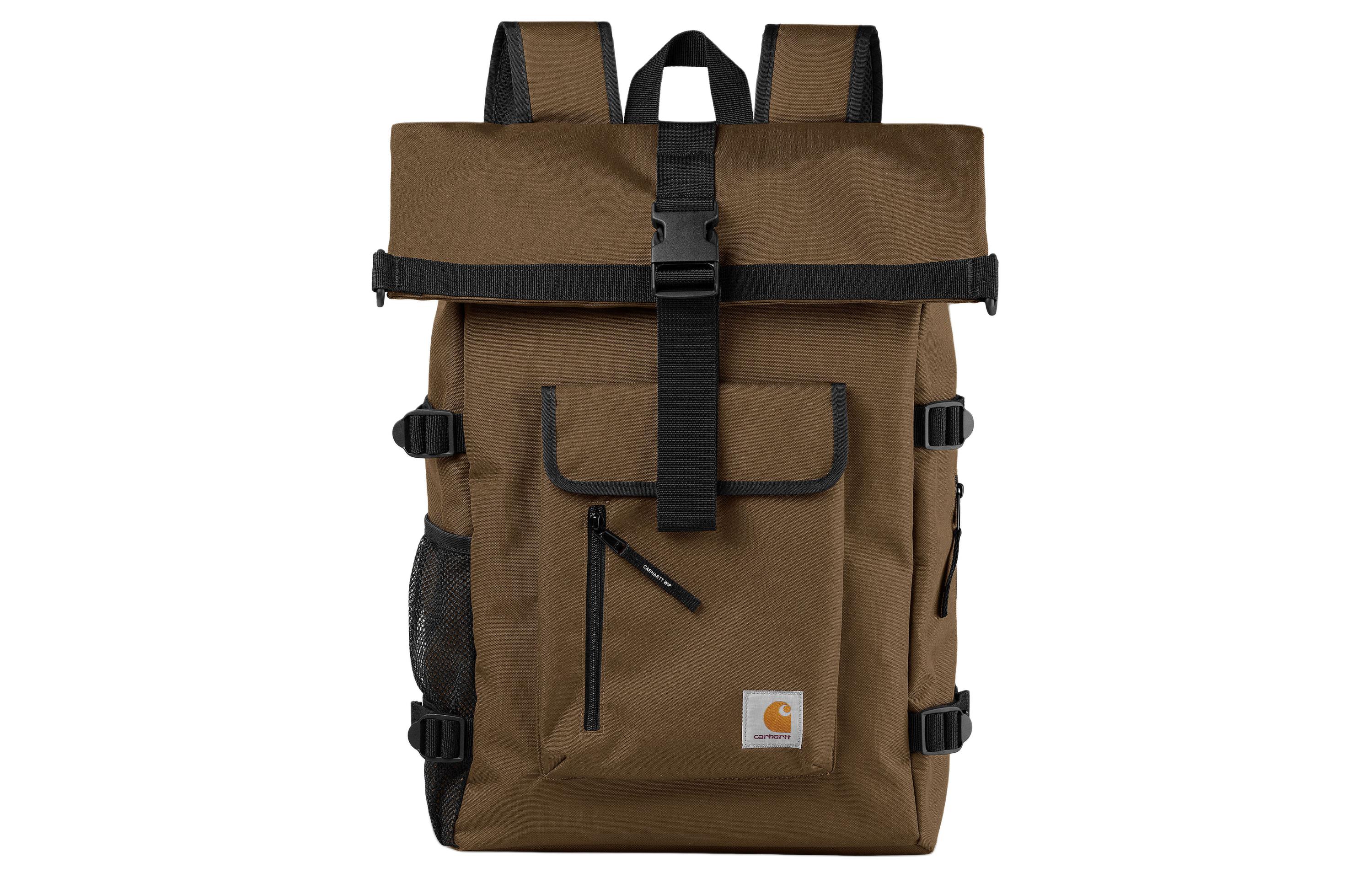 Carhartt WIP Recycled Polyester Canvas Backpack Regular Men's Dark Brown