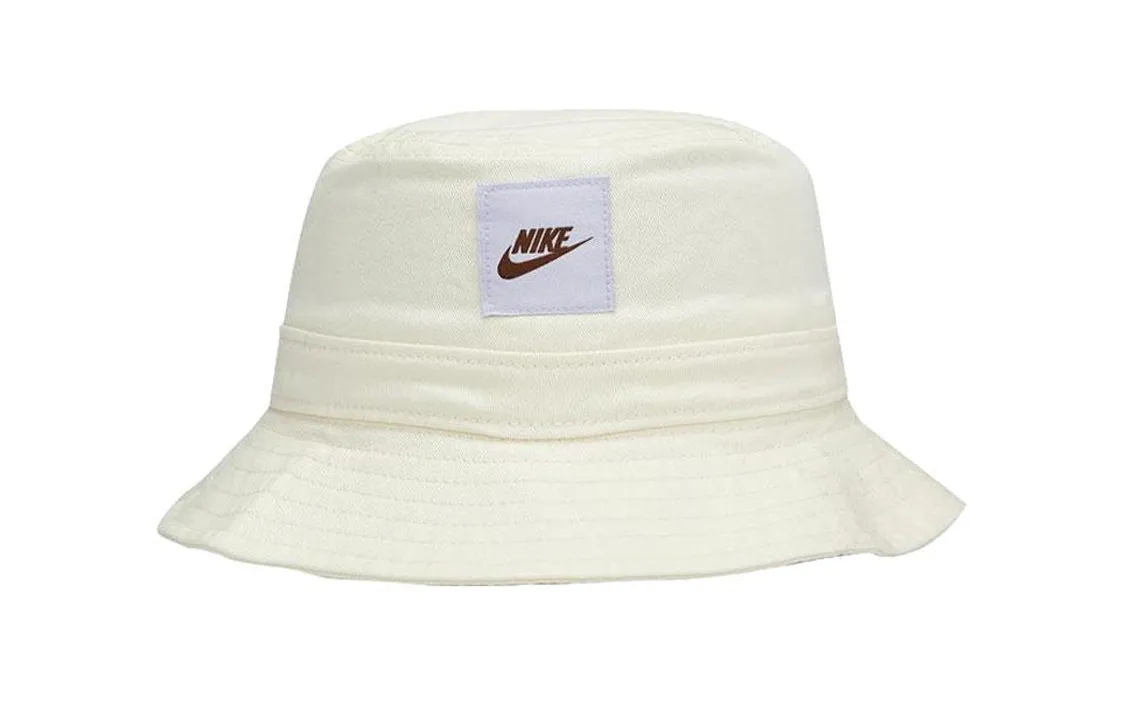 Nike Polyester Bucket Hats Unisex Beige