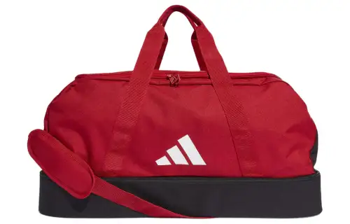 Adidas Recycled Material Handbag, Shoulder Bag, Crossbody Bag, Travel Bag Medium Unisex Red & Black & White