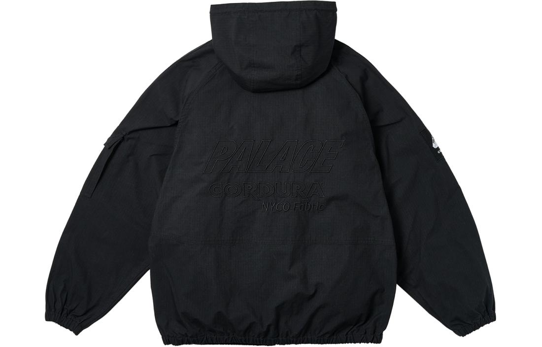 Куртка Palace SS24 CORDURA NYCO RS JACKET (черная) — фото 2