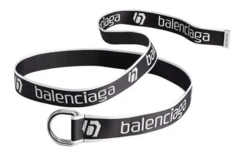 Balenciaga Logo-jacquard Belt