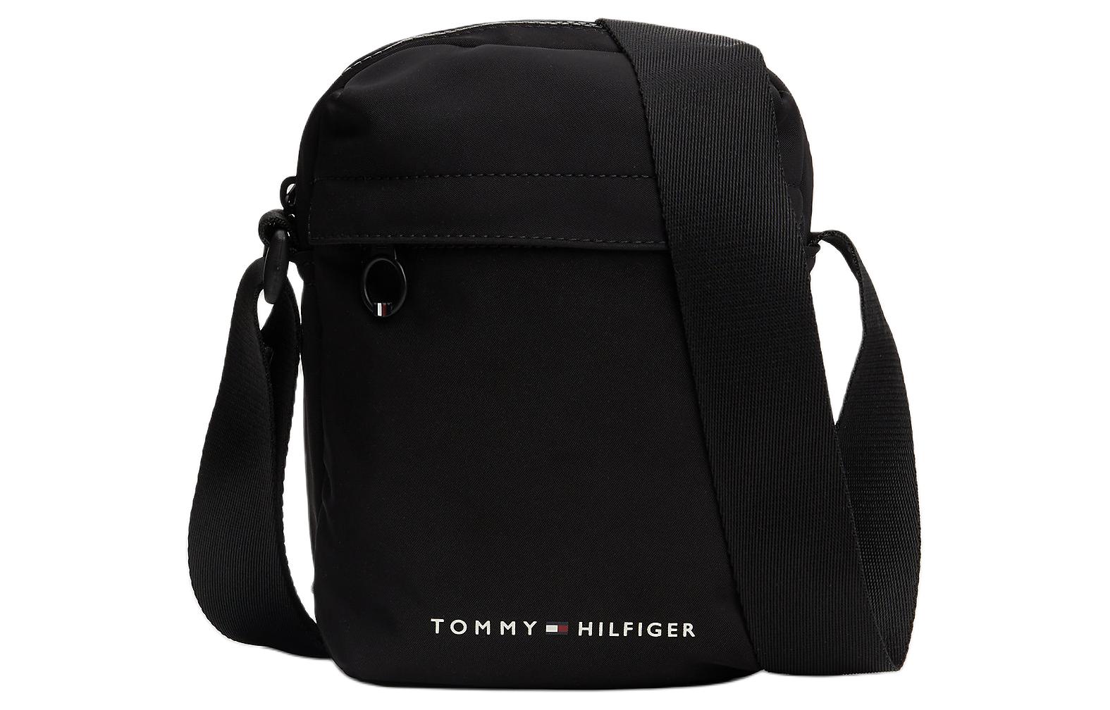 Tommy Hilfiger Recycled Polyester Shoulder Bag Small Men's Black