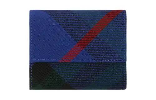 Burberry Cotton Blend Wallet Women's Knight Blue