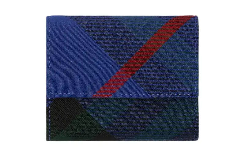 Burberry Cotton Blend Wallet Women's Knight Blue