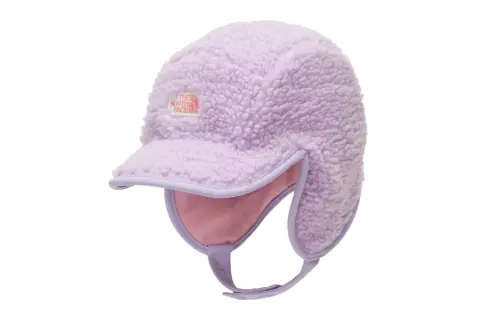 THE NORTH FACE Polyester, Recycled Polyester, Recycled Nylon Trapper Hats Kids' Purple