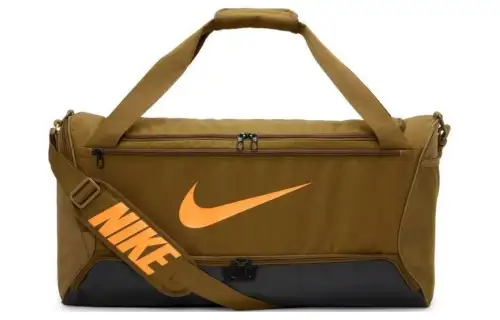 Nike Synthetic Material Portable One Shoulder Travel Bag Large Men's Brown