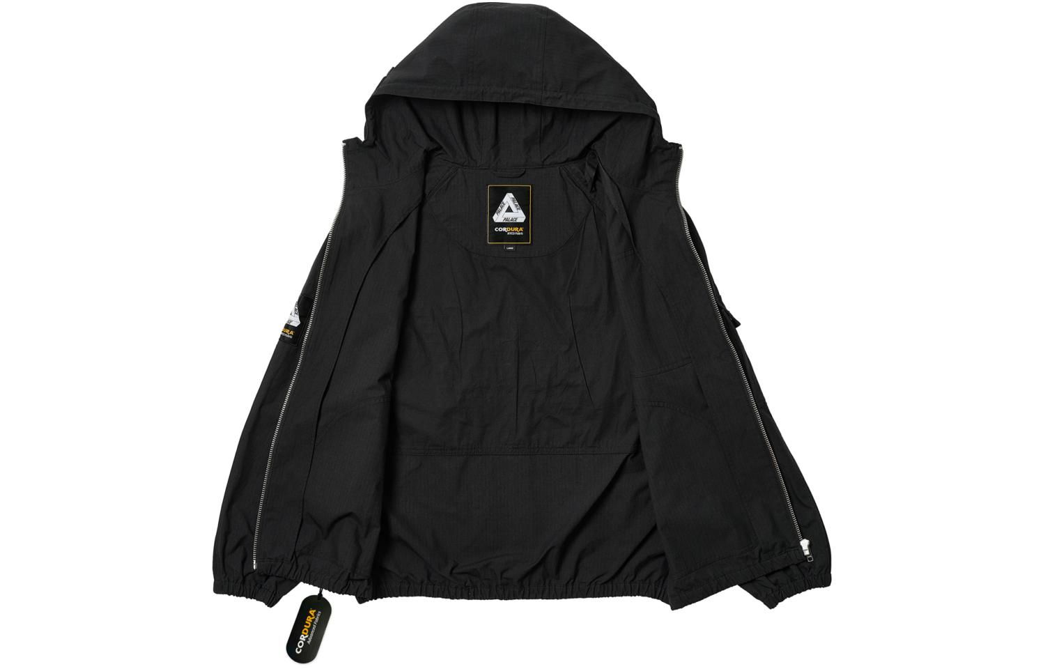 Куртка Palace SS24 CORDURA NYCO RS JACKET (черная) — фото 4