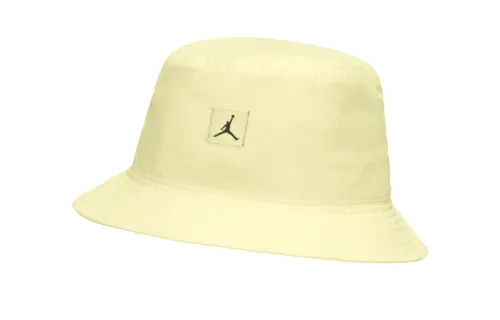 Nike Cotton, Nylon Bucket Hats Unisex Light Yellow