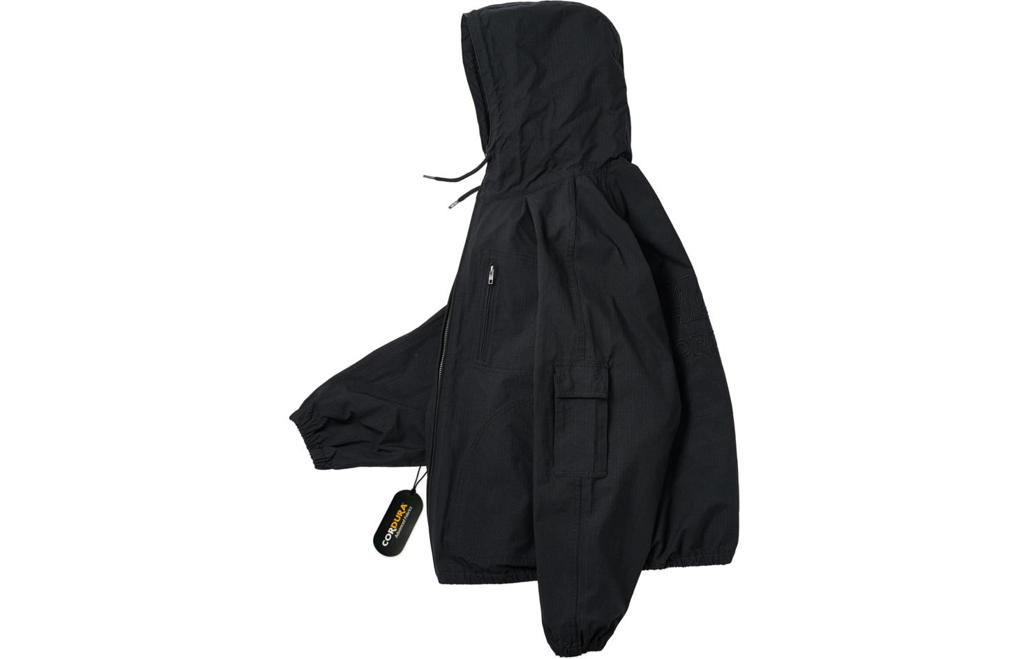 Куртка Palace SS24 CORDURA NYCO RS JACKET (черная) — фото 3