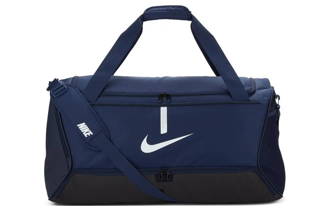 Nike Athleisure Synthetic Material Handbag Travel Bag Gym Bags Extra Large Unisex Marine Blue