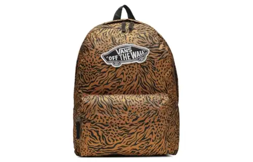 Vans Polyester Backpack Women's Gold Brown